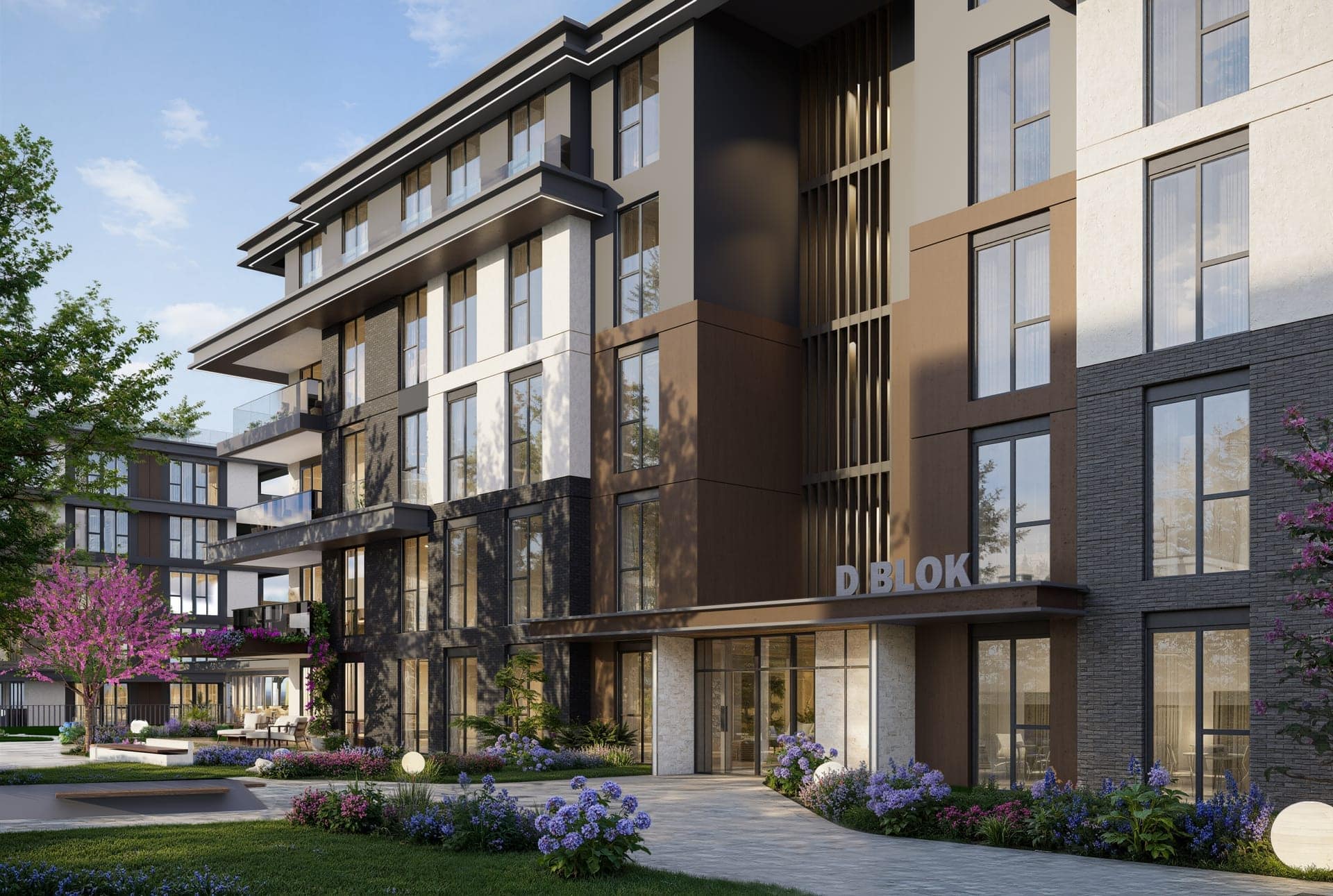 Facade of the Hillstone Pendik development in Istanbul